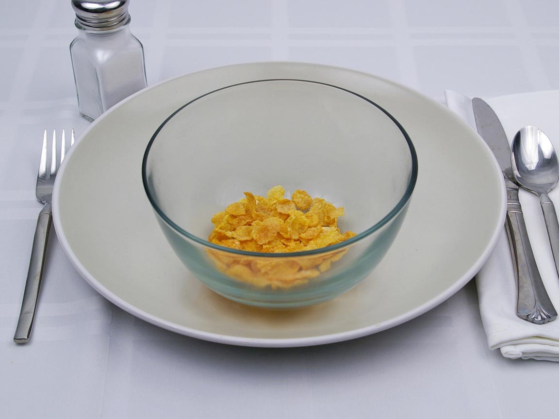 Calories in 0.25 cup(s) of Corn Flakes Cereal