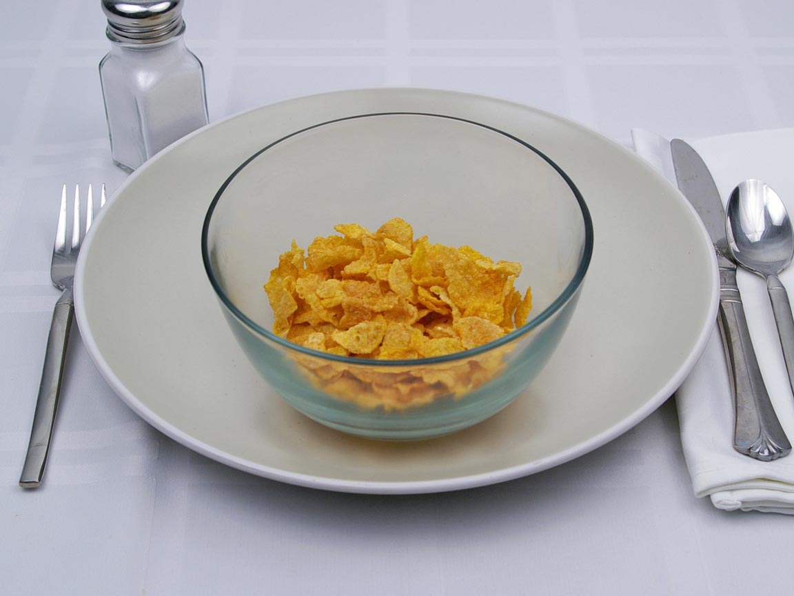 Calories in 0.75 cup(s) of Corn Flakes Cereal