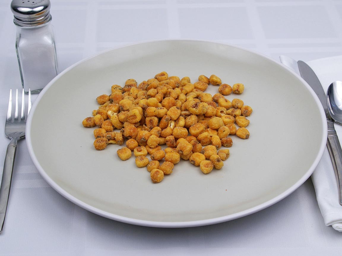 Calories in 70 grams of Corn Nuts