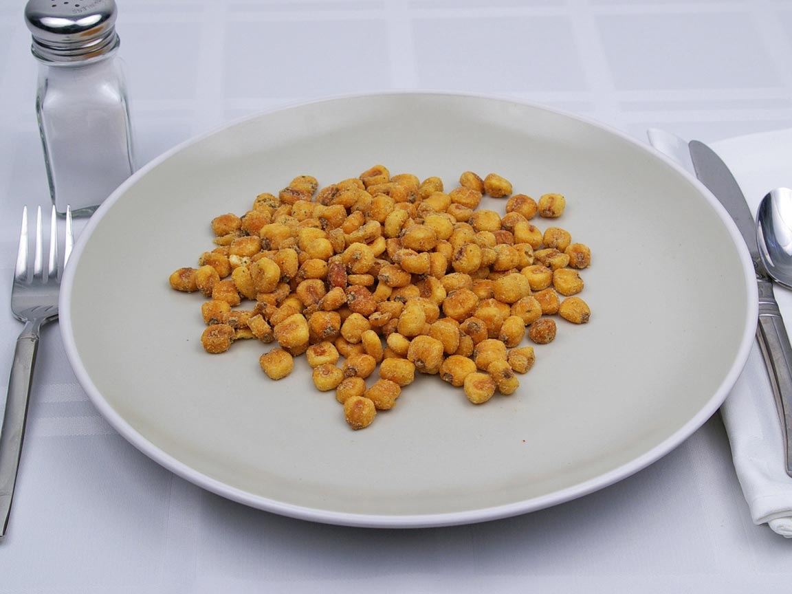 Calories in 85 grams of Corn Nuts