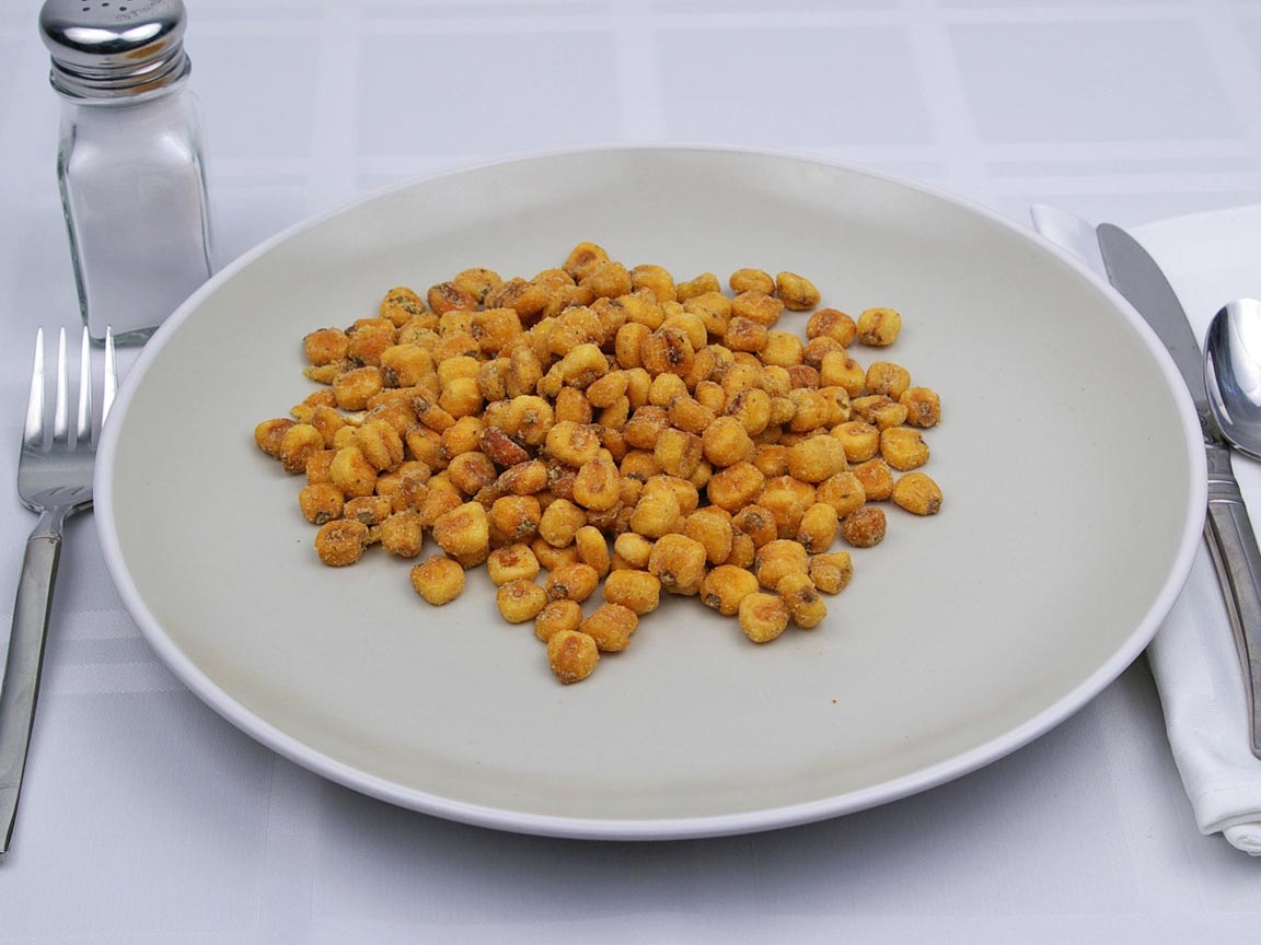 Calories in 99 grams of Corn Nuts