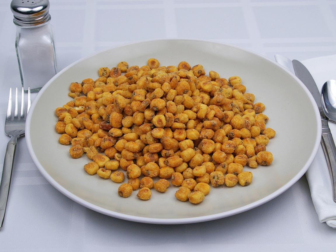 Calories in 198 grams of Corn Nuts
