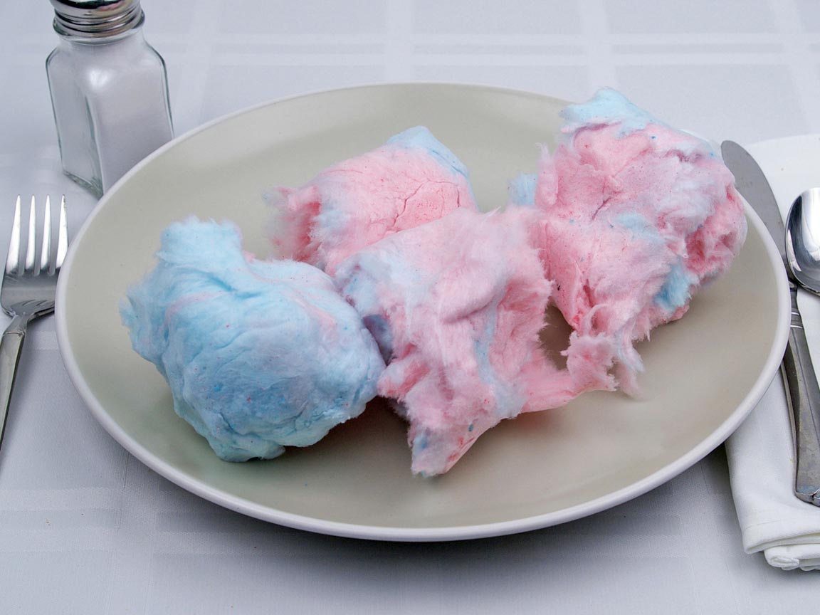 Calories in 56 grams of Cotton Candy