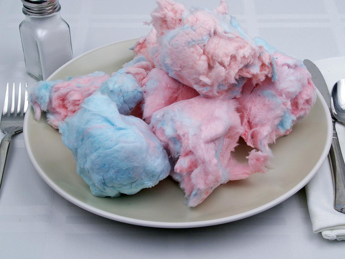 Calories in 99 grams of Cotton Candy
