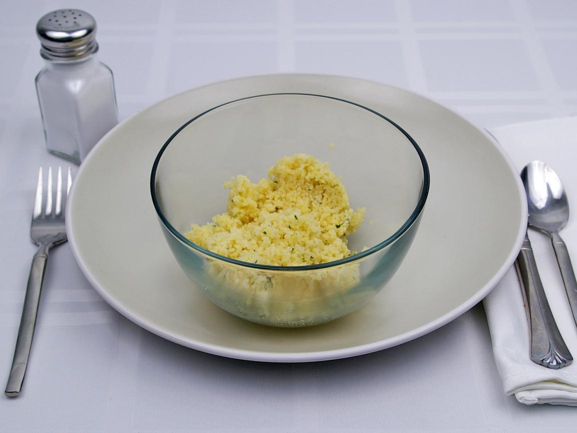 Calories in 0.75 cup of Couscous