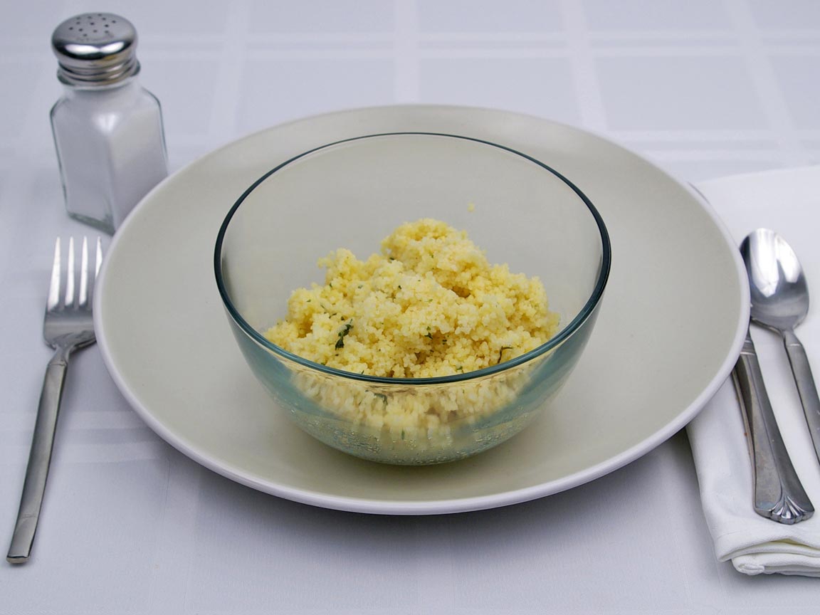 Calories in 1.25 cup of Couscous