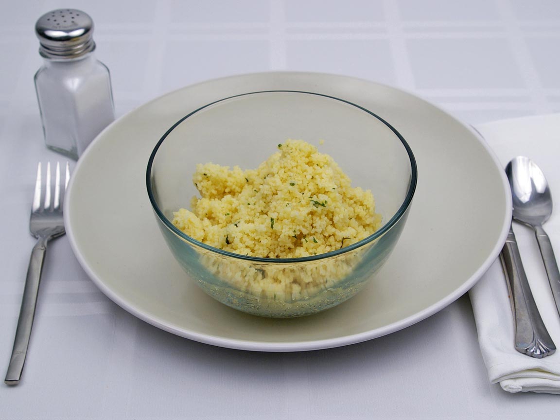 Calories in 1.5 cup of Couscous