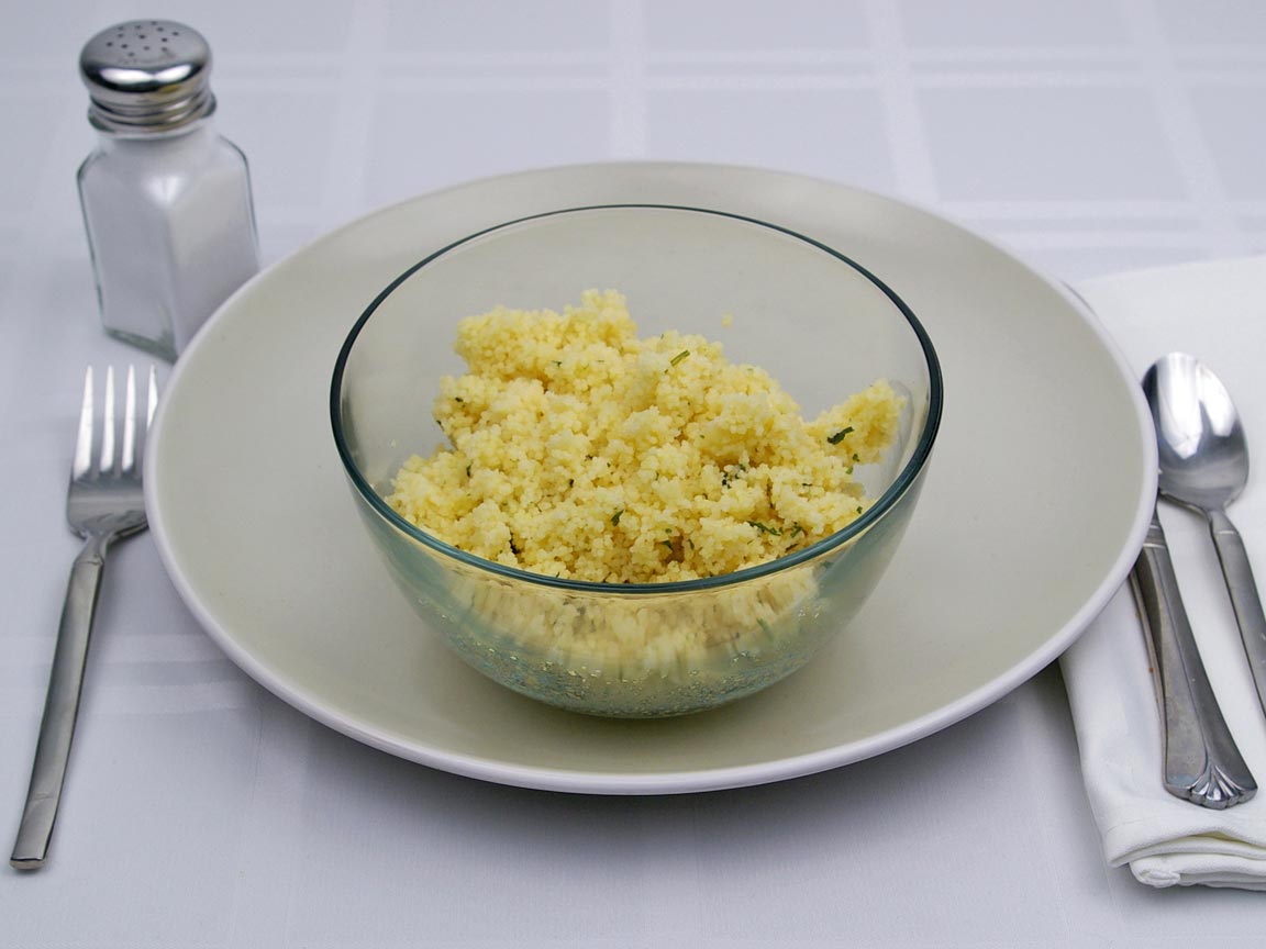 Calories in 1.75 cup of Couscous