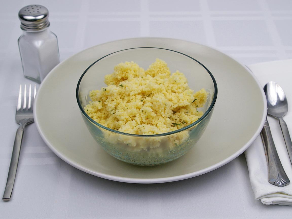 Calories in 2.25 cup of Couscous