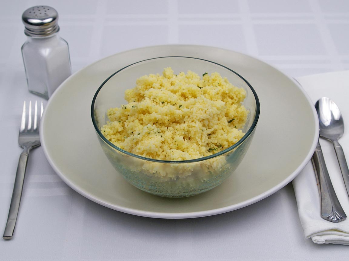 Calories in 2.5 cup of Couscous