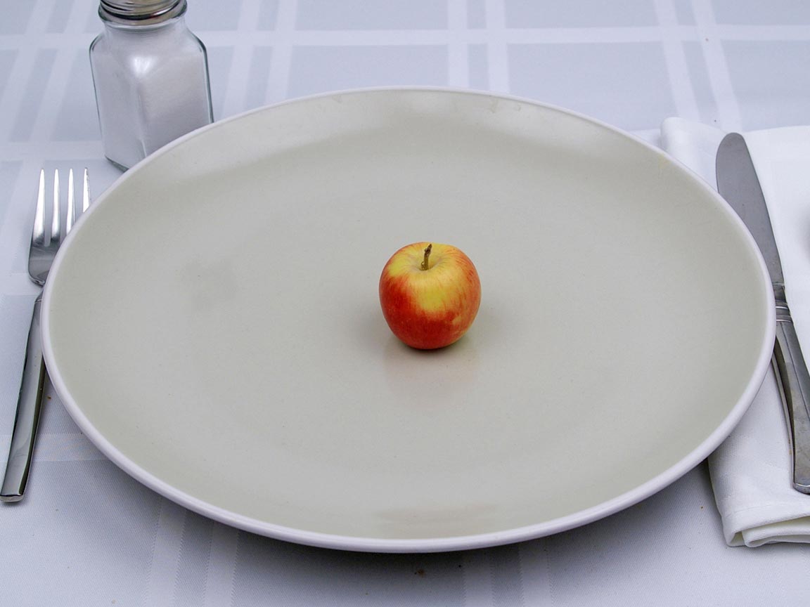 Calories in 1 apple(s) of Crabapples