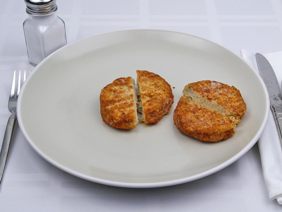 Calories in 2 cake(s) of Crab Cakes