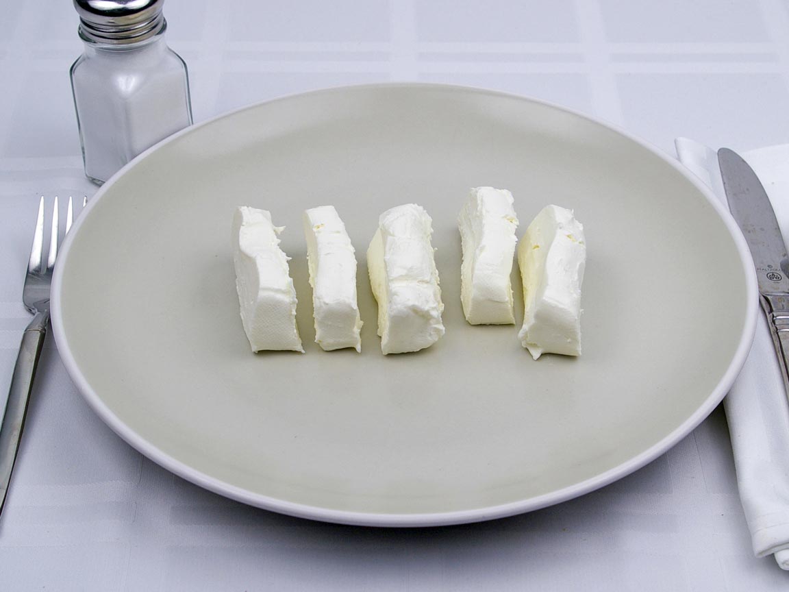 Calories in 141 grams of Cream Cheese
