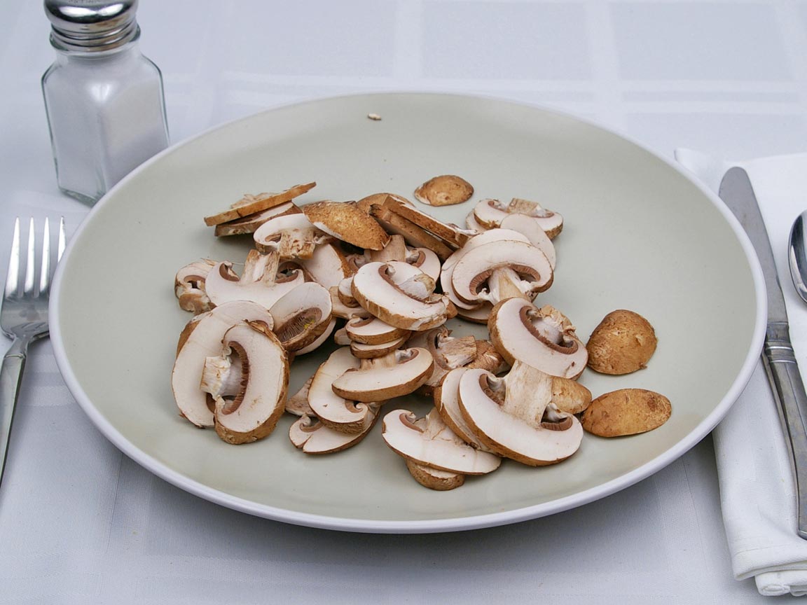 Calories in 113 grams of Cremini Mushrooms