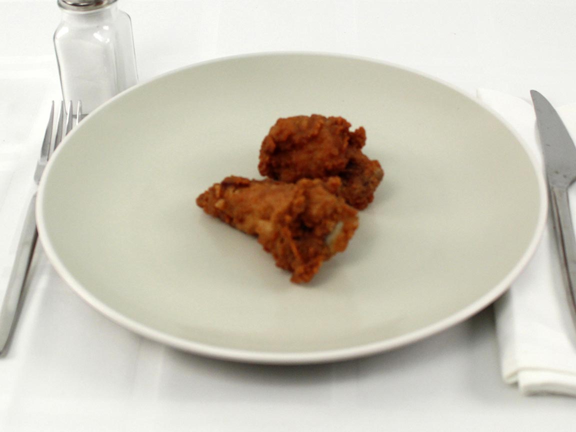 Calories in 2 wing(s) of Crispy Chicken Wings