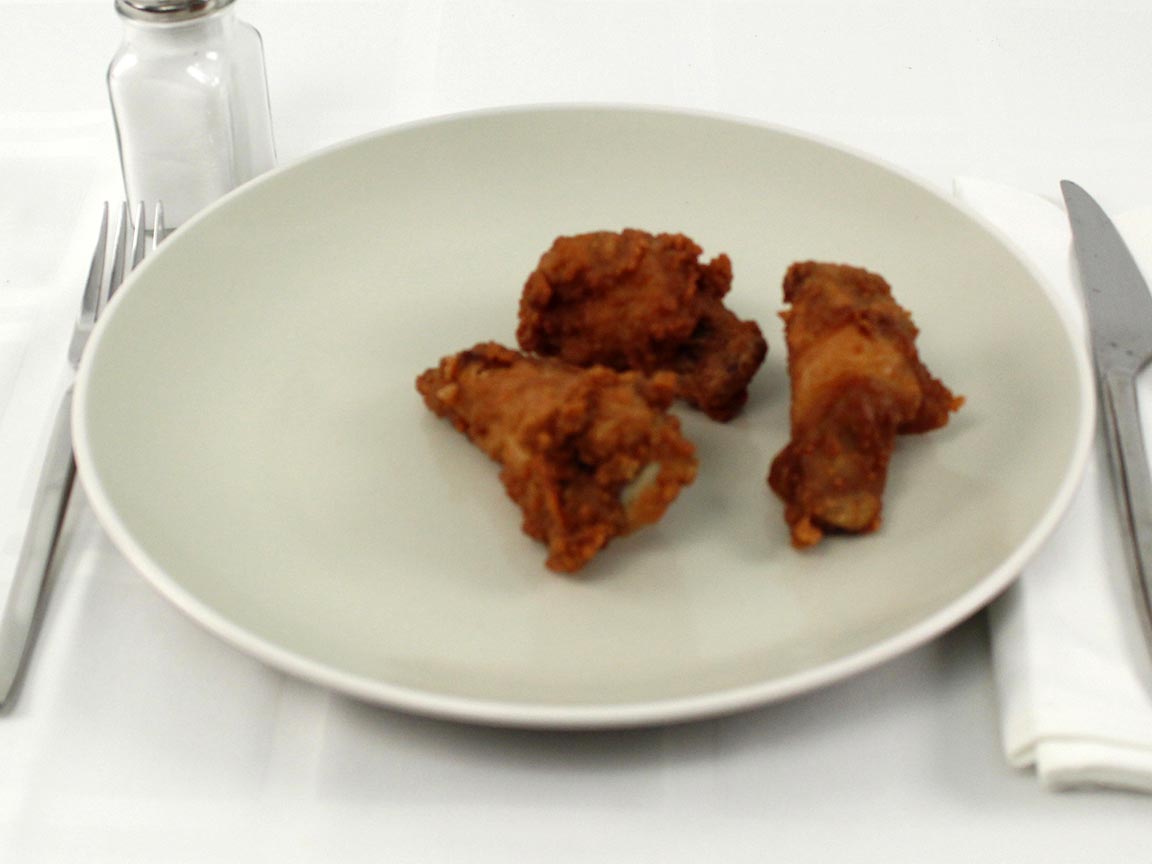 Calories in 3 wing(s) of Crispy Chicken Wings