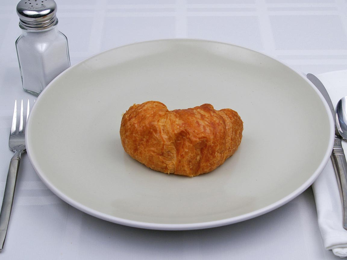 Calories in 1 croissant(s) of Butter Croissant