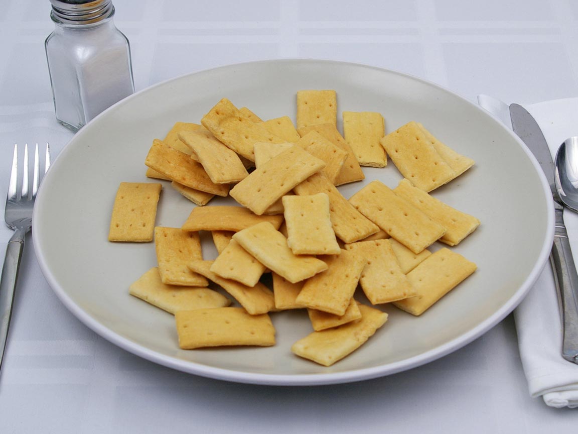 Calories in 40 cracker(s) of Crostini Cracker