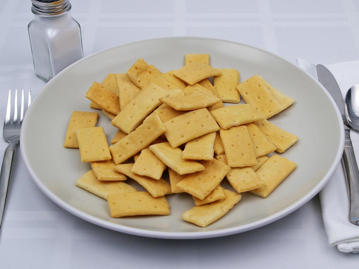Calories in 50 cracker(s) of Crostini Cracker