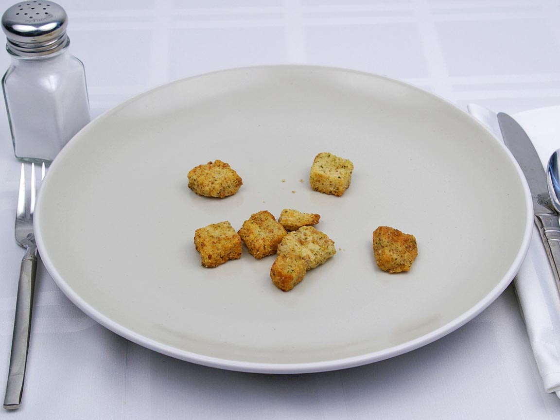 Calories in 0.33 cup(s) of Croutons - Seasoned