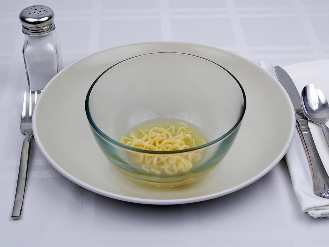 Calories in 0.2 serving(s) of Cup Noodles - Chicken Flavor