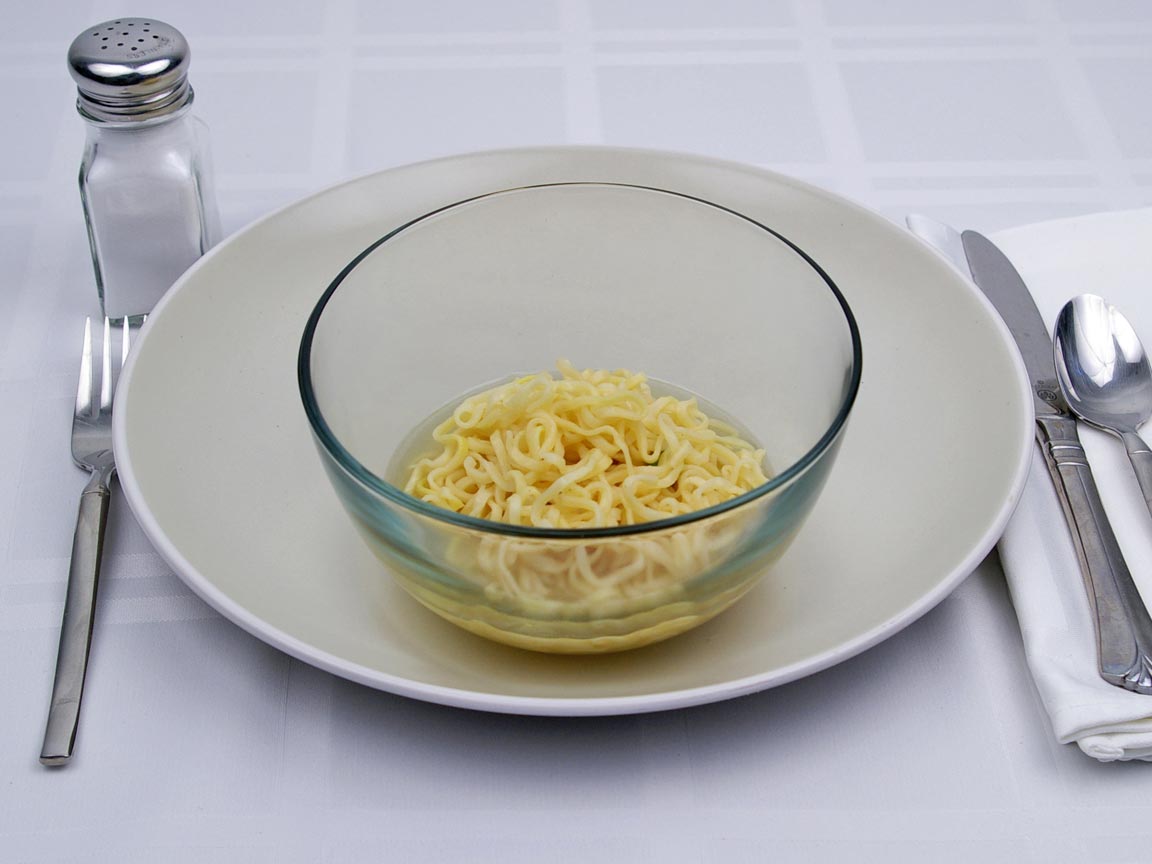 Calories in 1 serving(s) of Cup Noodles - Chicken Flavor