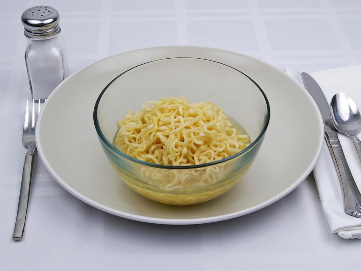 Calories in 1.8 serving(s) of Cup Noodles - Chicken Flavor
