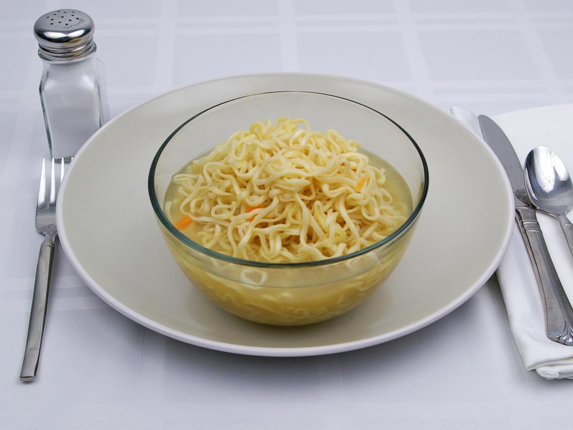 Calories in 3 serving(s) of Cup Noodles - Chicken Flavor