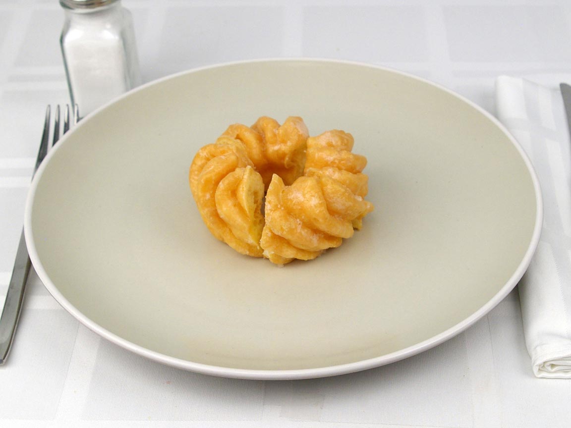 Calories in 1 donut(s) of Donut - Cruller