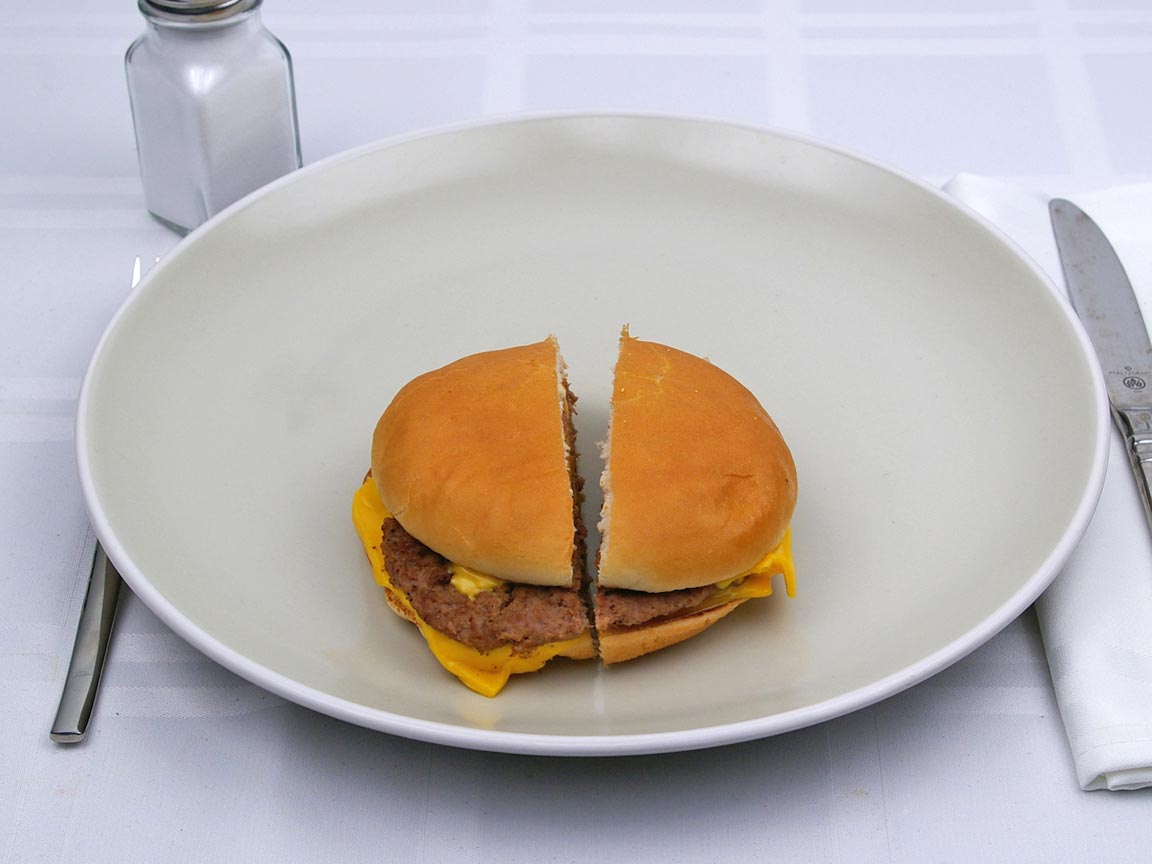 Calories in 1 burger(s) of McDonald's - Double Cheeseburger
