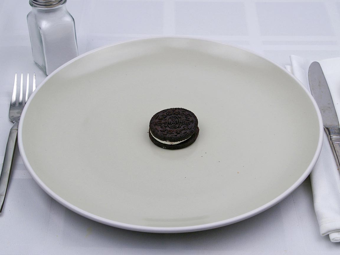 Calories in 1 cookie(s) of Oreo Cookie - Double Stuf