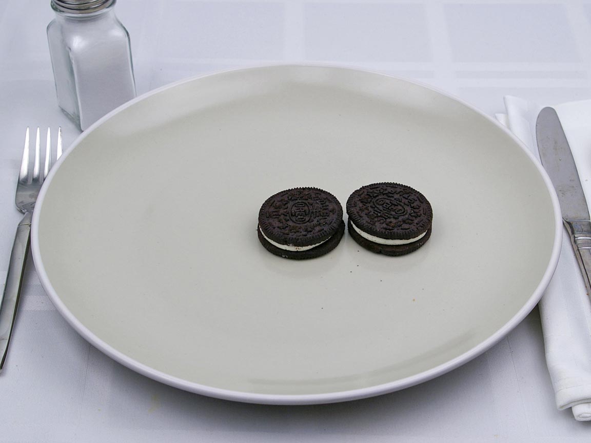 Calories in 2 cookie(s) of Oreo Cookie - Double Stuf