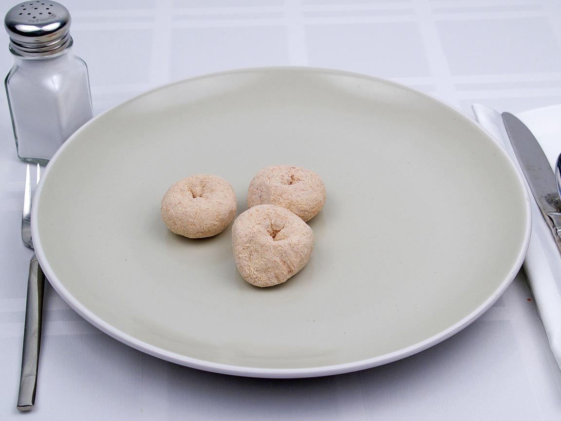 Calories in 3 gem(s) of Mini Donut - Cinnamon Sugar