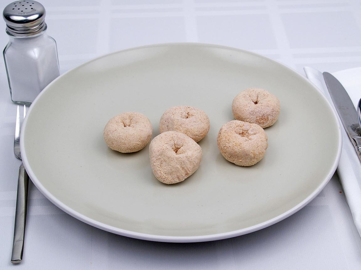 Calories in 5 gem(s) of Mini Donut - Cinnamon Sugar