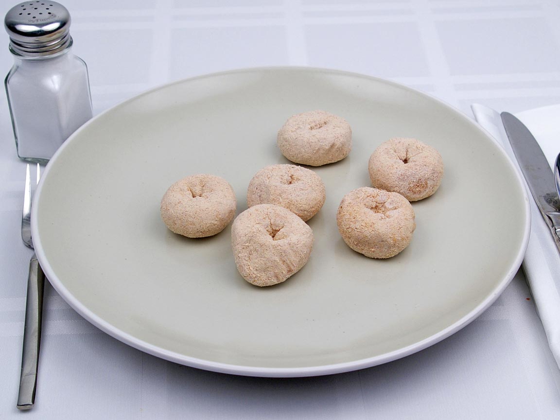 Calories in 6 gem(s) of Mini Donut - Cinnamon Sugar