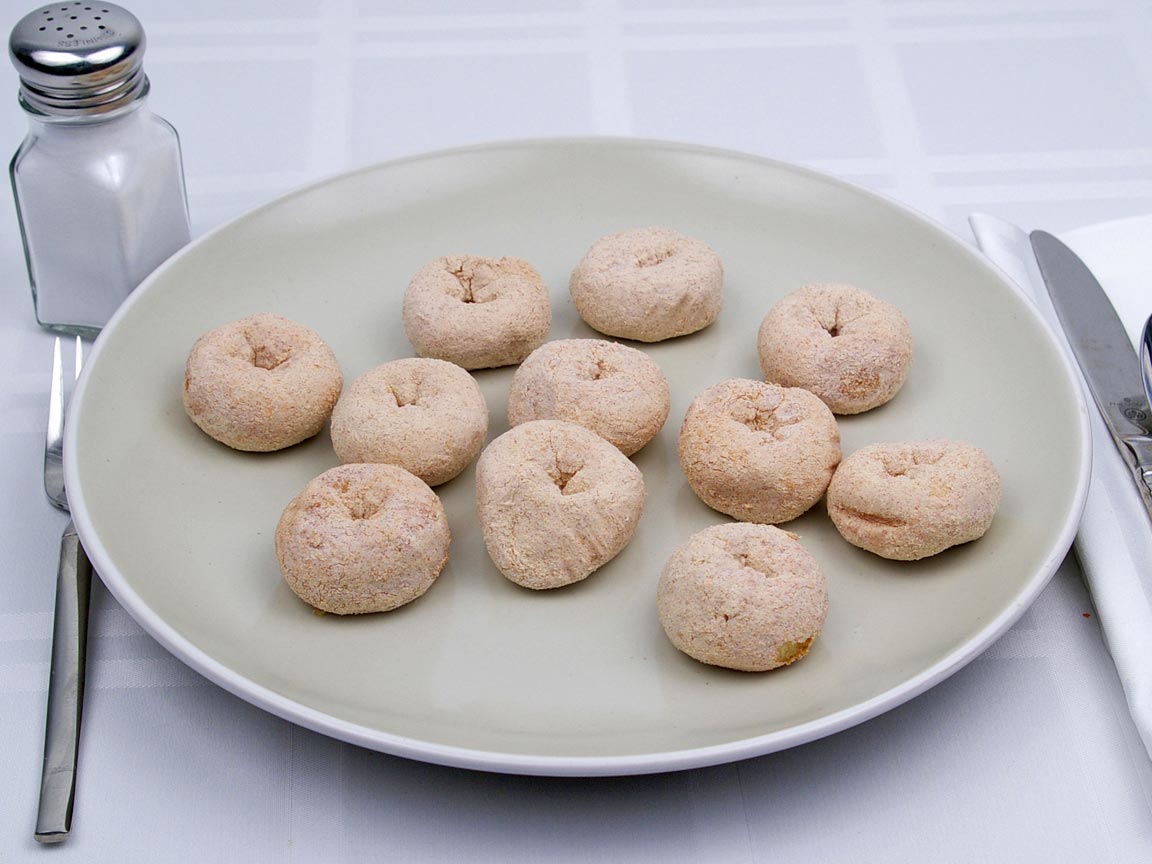 Calories in 11 gem(s) of Mini Donut - Cinnamon Sugar