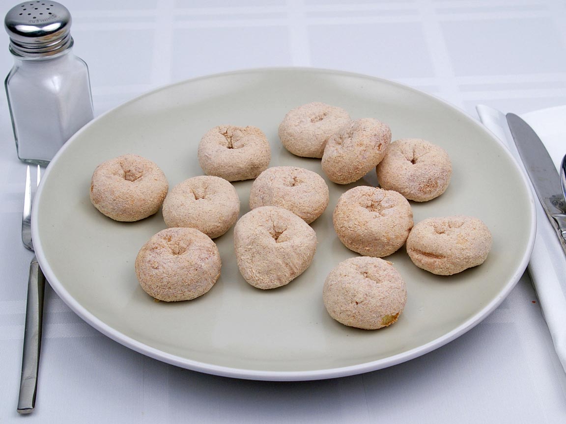 Calories in 12 gem(s) of Mini Donut - Cinnamon Sugar