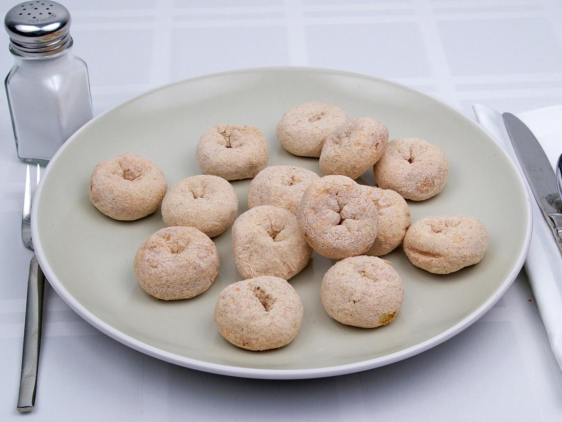 Calories in 14 gem(s) of Mini Donut - Cinnamon Sugar
