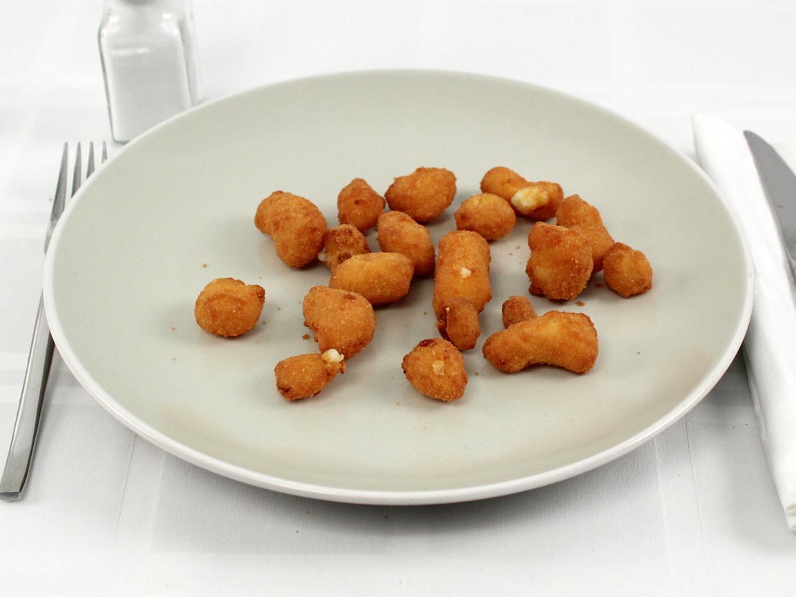 Calories in 0.8 small(s) of Dairy Queen Cheese Curds