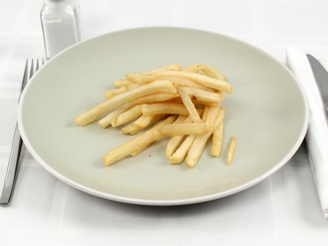 Calories in 85 grams of DQ Fries