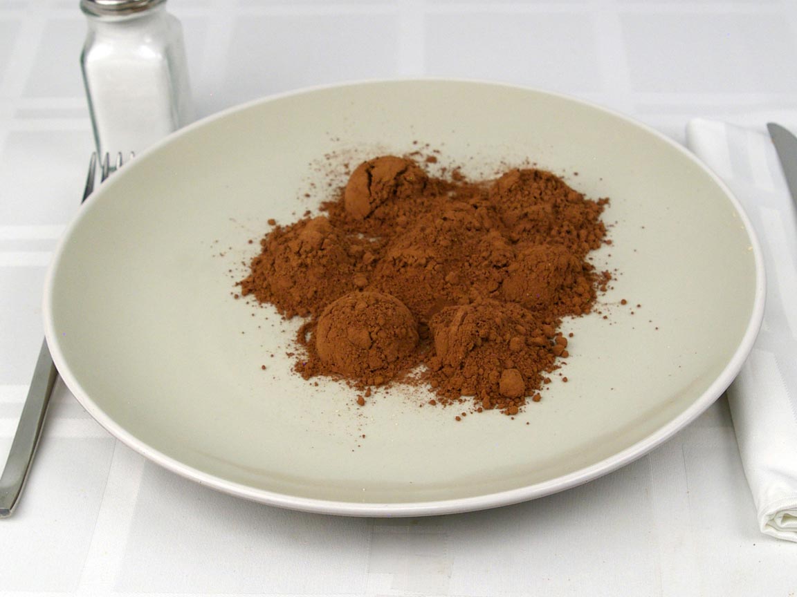 Calories in 8 Tbsp(s) of Dutch Cocoa Powder Unsweetened