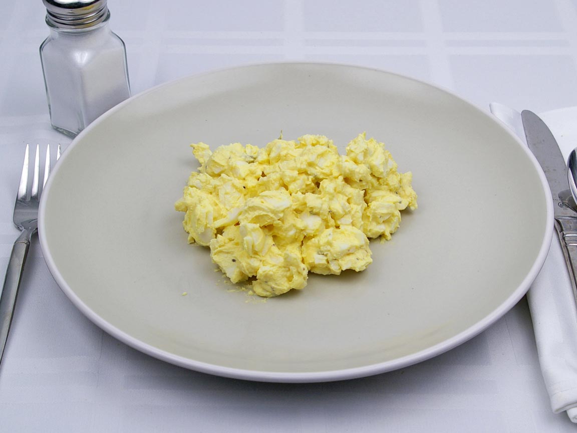 Calories in 11 Tbsp(s) of Egg Salad - Avg