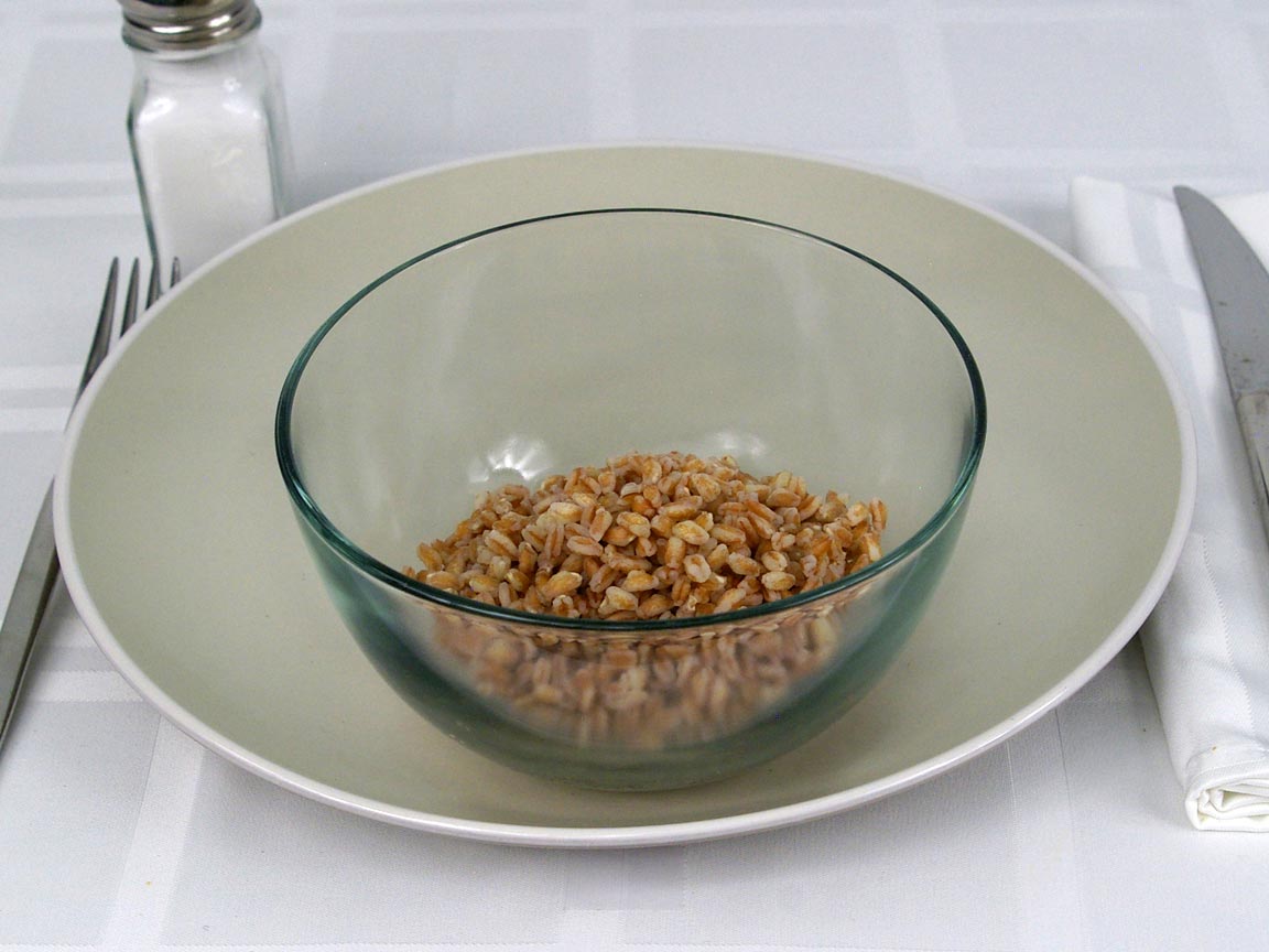 Calories in 0.75 cup(s) of Farro
