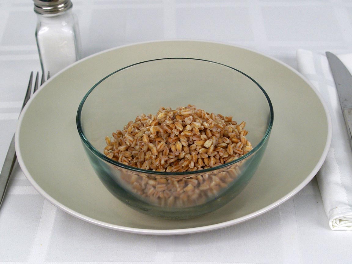 Calories in 1.25 cup(s) of Farro