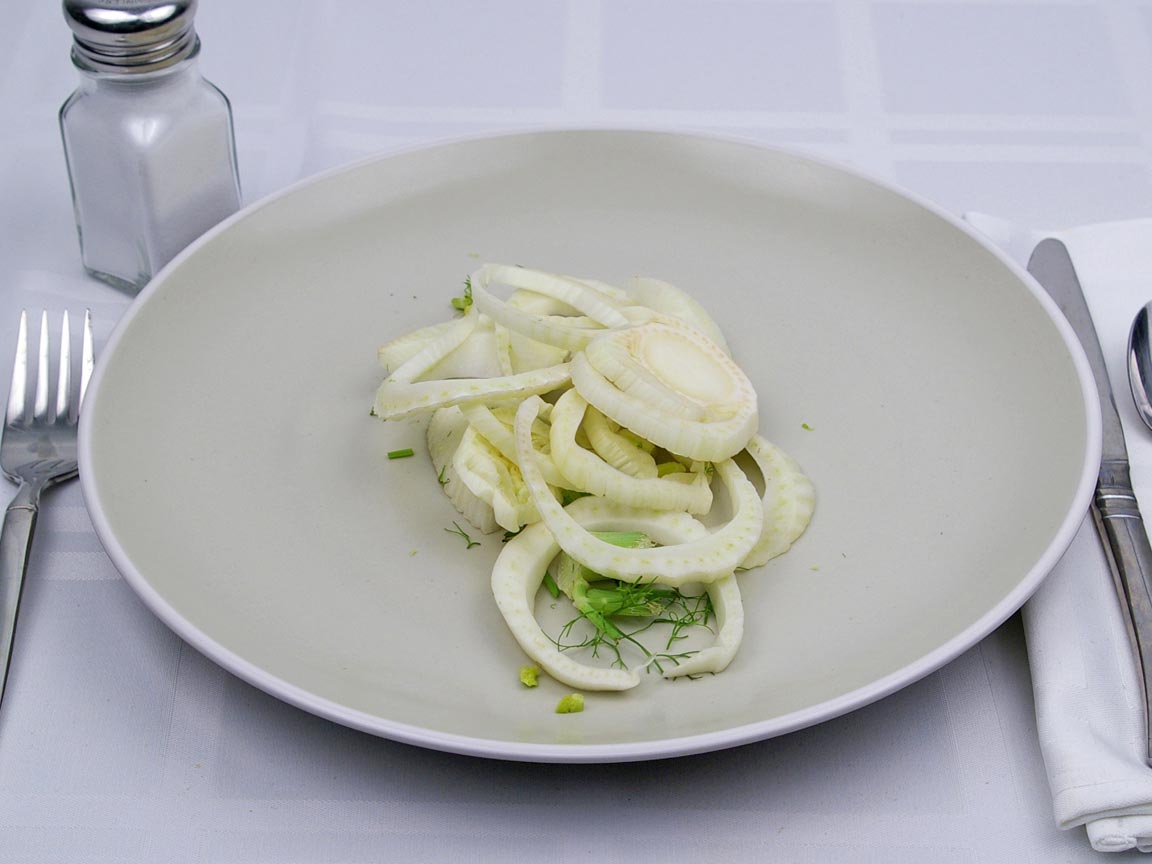 Calories in 85 grams of Fennel