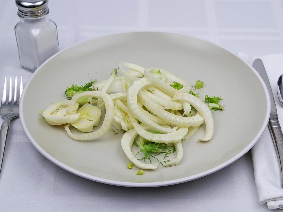 Calories in 141 grams of Fennel