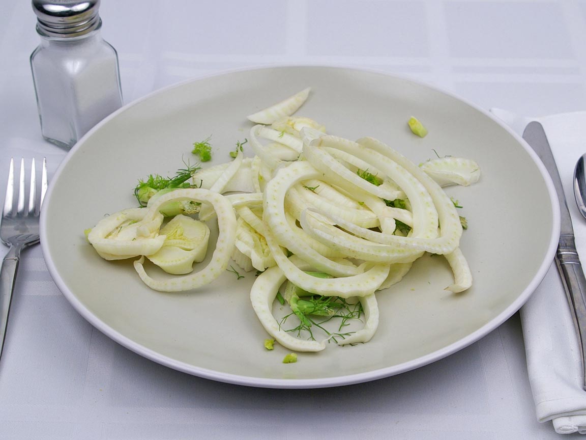 Calories in 170 grams of Fennel