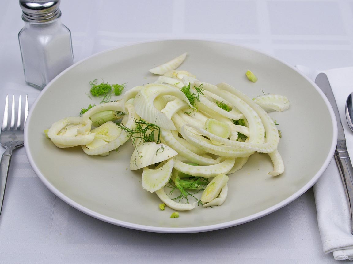 Calories in 198 grams of Fennel
