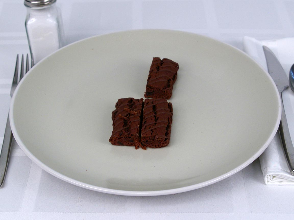 Calories in 1.5 ea(s) of Fiber One Chocolate Fudge Brownie