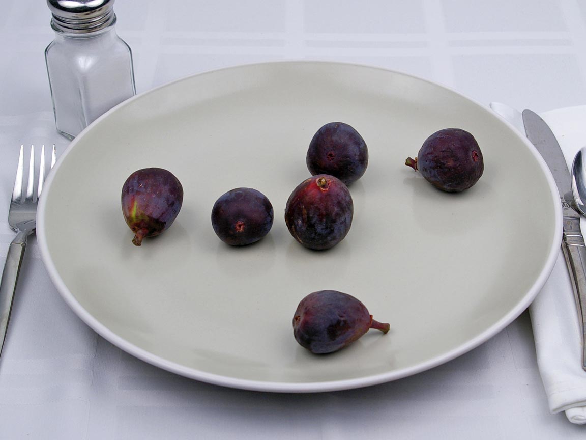 Calories in 6 fig(s) of Figs
